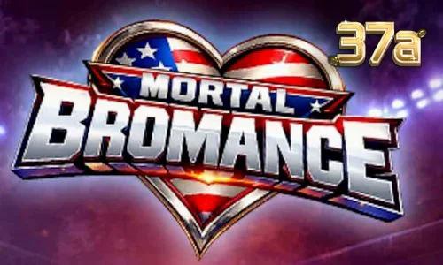 Interface do jogo Mortal Bromance com personagens caricatos em um vestiário.